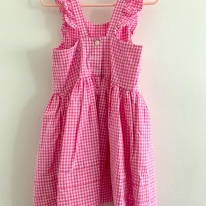 Ralph Lauren Girl Toddler Gingham Dress Size 4/4t